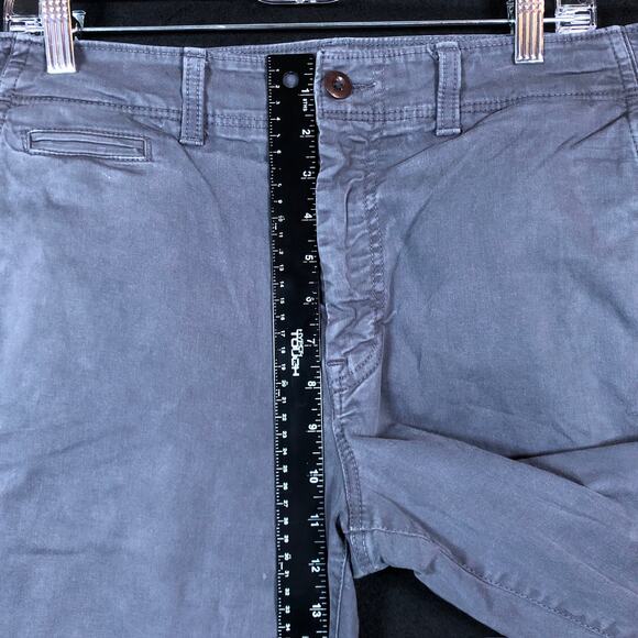 American Eagle Outfitters Mens Jeans Gray Denim Original Straight 33x32 - Picture 8 of 12